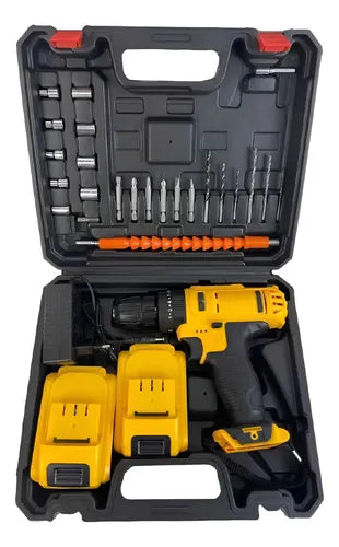 Taladro Atornillador Percutor Inalámbrico 36 Voltios 3/8